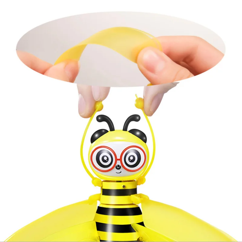 Горячий НЛО Дрон Волшебная Пчела Летающий вертолет Инфракрасный индукционный