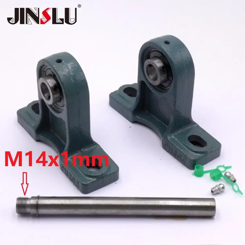 UCPH202 Extra Hight Bearing Inside diameter 15mm M14 Spindle Shaft Mini