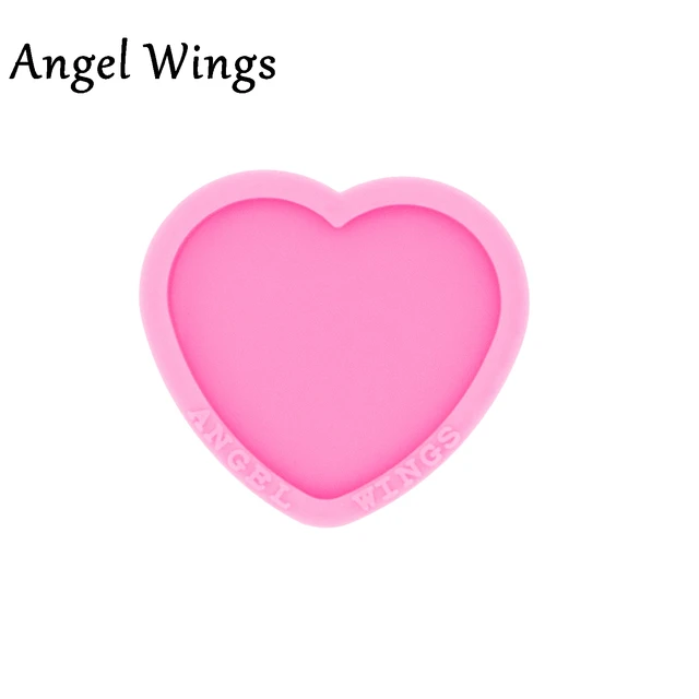 Dy0405 Ferde Szív/Rn Szívjelző/Sztataszkóp Szív -Szilikon Formákkal, Szerelmi Jelvényt Orsó Gyanta Hogy Epoxi Kézművességet Készítsen - Image 6