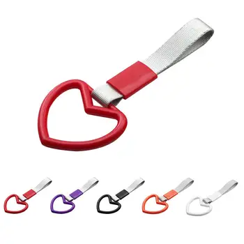 

Pull-Ring Bumper Handle Strap for JDM TSURIKAWA RING Car Rear Bumper Warning Loop Keychain Shape Car Interior Pull Ring Keyring