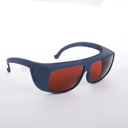Новая синяя рамка EN207 лазерная защитные очки с O.D 4 + CE для 190-540nm и 800-1700nm