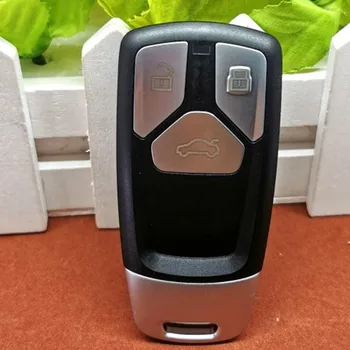 

DAKATU New Smart Remote Key Shell Case Fob 3 Button for Audi TT A4 A5 S4 S5 Q7 SQ7 2017 Replacement Remote car key shell case