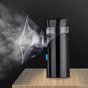 

Handheld Ultrasonic Nebulizer Portable Mute Asthma Inhaler Atomizer USB Rechargeable Mini Medical Nebulizer For Children Health