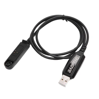 

USB Programming Cable Cord CD for Baofeng BF-UV9R Plus A58 9700 S58 N9 Etc Walkie Talkie UV-9R Plus A58 Radio PC