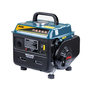 

700W Small Gasoline Generator 220v Home Use Outdoor Miniature Vehicle Camping Portable Mute Pure Copper Motor Low Consumption