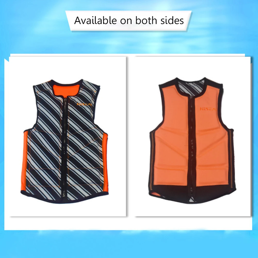 Superelastic Neoprene Life Vest Adult Surfing Drifting Motorboat Buoyancy Life Jacket Swimming Floating Clothing