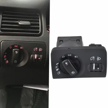 

4B1941531F Car Headlight Fog Light Switch Control Auto Leveling Black Facelift For Audi A6 4B C5 4B1 941 531F