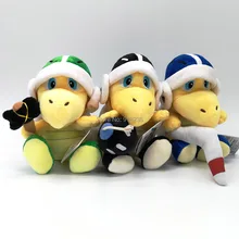 3 шт. Супер Марио Плюшевые серии Koopa Troopa БОМБА Игрушка Бумеранг молоток черепаха 18 см мягкие игрушки розничная торговля