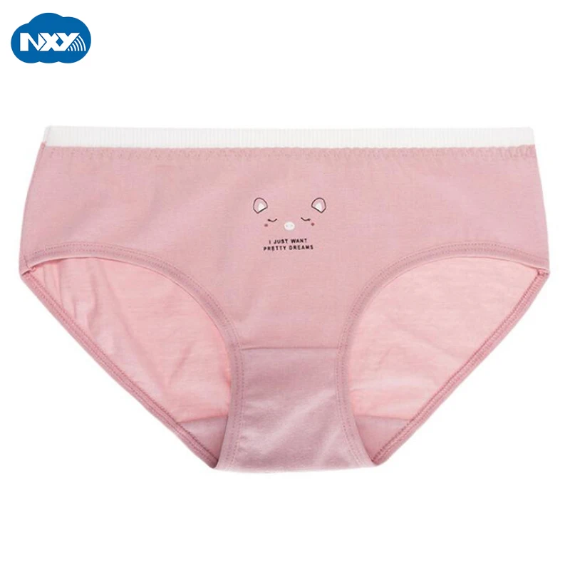 

1pcs Underwear for Women Cute Women Briefs Cotton Panties Sexy Casual Female Underpants Ladies Intimates Lingerie White Panty