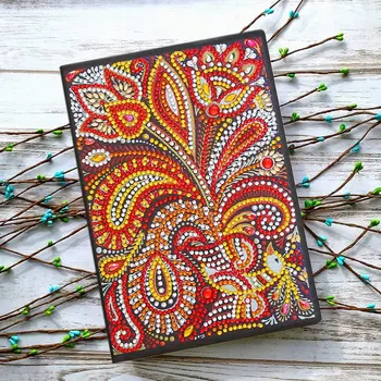 

Diamond Painting Cover Notebook Journal for Journaling Writing Note Taking Diary and Planner,A5 DIY Diamond Painting 50 Pages No
