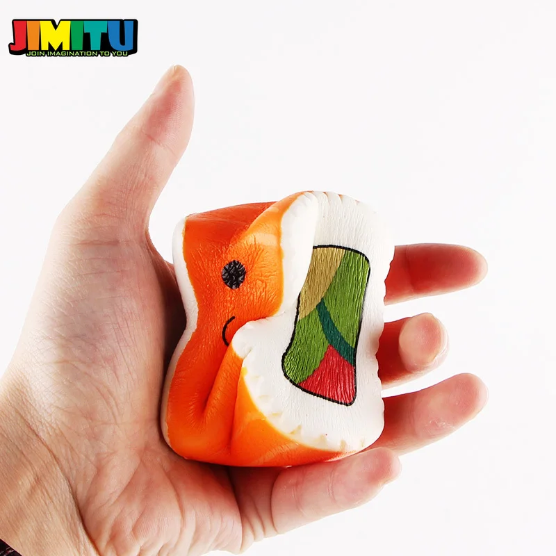 JIMITU моделирование японский квадратный рисовый шар суши мягкие кавайные игрушки сжимаются телефон ремень DIY Декор для детей подарок игрушка