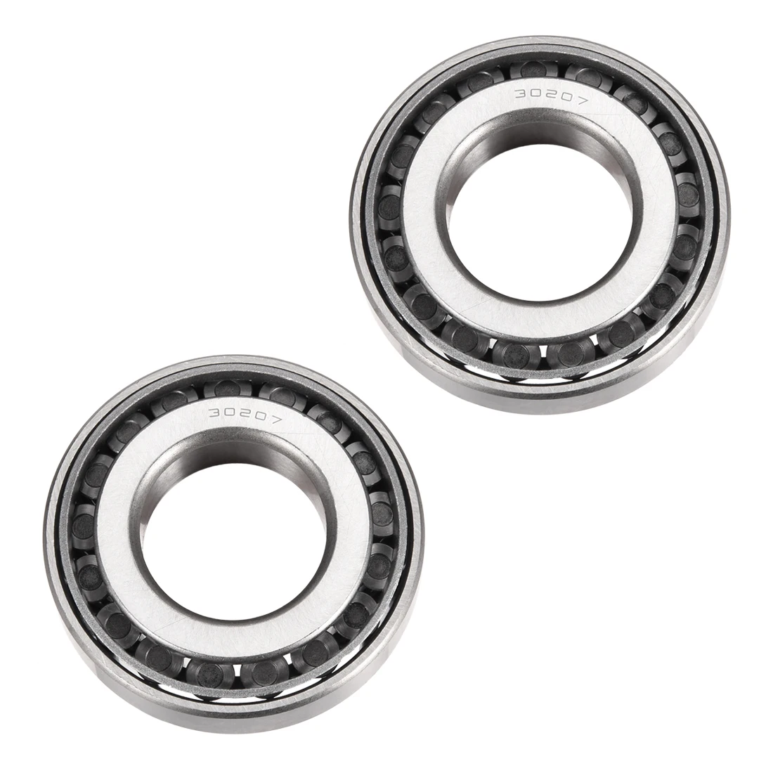 

uxcell 30202-30207 Single Row Tapered Roller Bearing Cone and Cup Set 15mm-35mm Bore 35mm-72mm OD 11mm-17.5mm Thickness