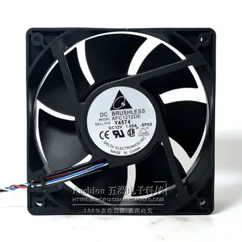 신제품 오리지널 AFC1212DE 12038 12cm 12V 1.6A 높은 풍량 PWM 온도 제어 폭력적인 냉각 팬