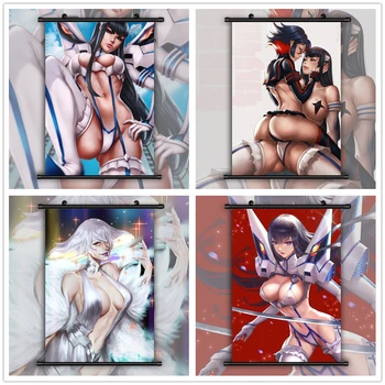 

Kill La Kill Matoi Ryuuko Satsuki Kiryuin Anime manga wall Poster Scroll