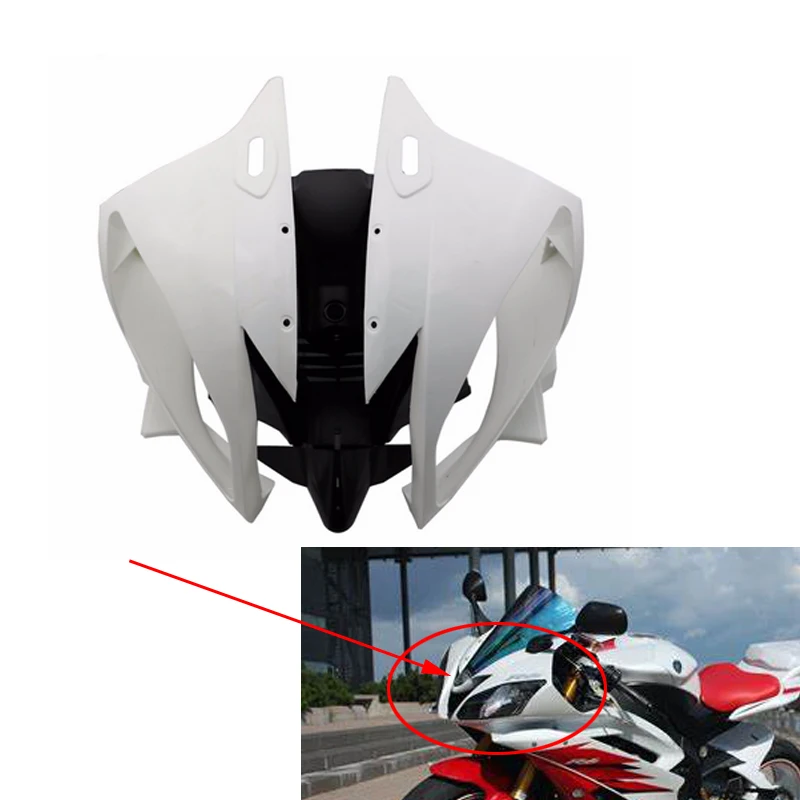 06 07 для мотоцикла Yamaha YZF R6 передний верхний нос капот кузов индивидуальный ABS