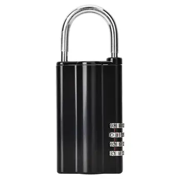 

4 Digit Combination Password Lock Safe Key Storage Lock Box Security Padlock on