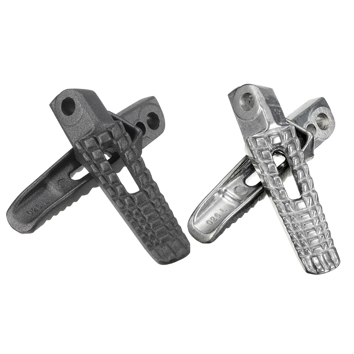 

Hot Sale 1 Set Rear Passenger Aluminum Alloy Foot Pegs Footrest Bracket For Suzuki GSXR 600 750 2011 2012 2013 Black/Silver