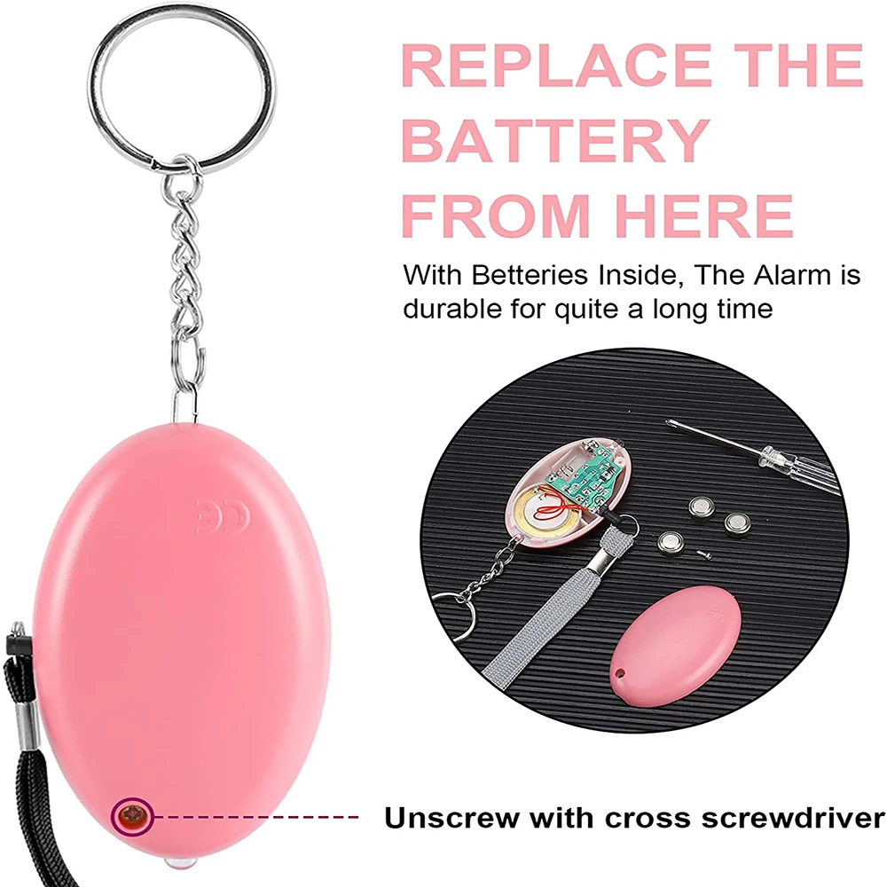 tuya Safe elderly sos watch Self defense women elderly Key chain zigbee button smart life Alarm emergency button LED 130d