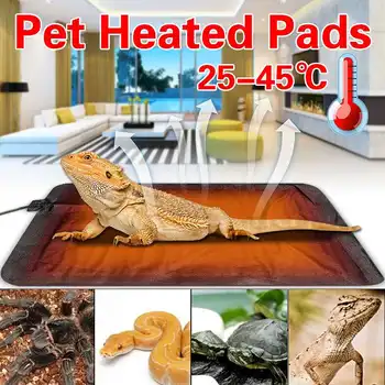 

Meigar Electric USB Heated Warm Mats Heating Pad Chameleon Lizard Dog Pet Tortoise Thermal Pad Heating Mouse Pad 22x15cm