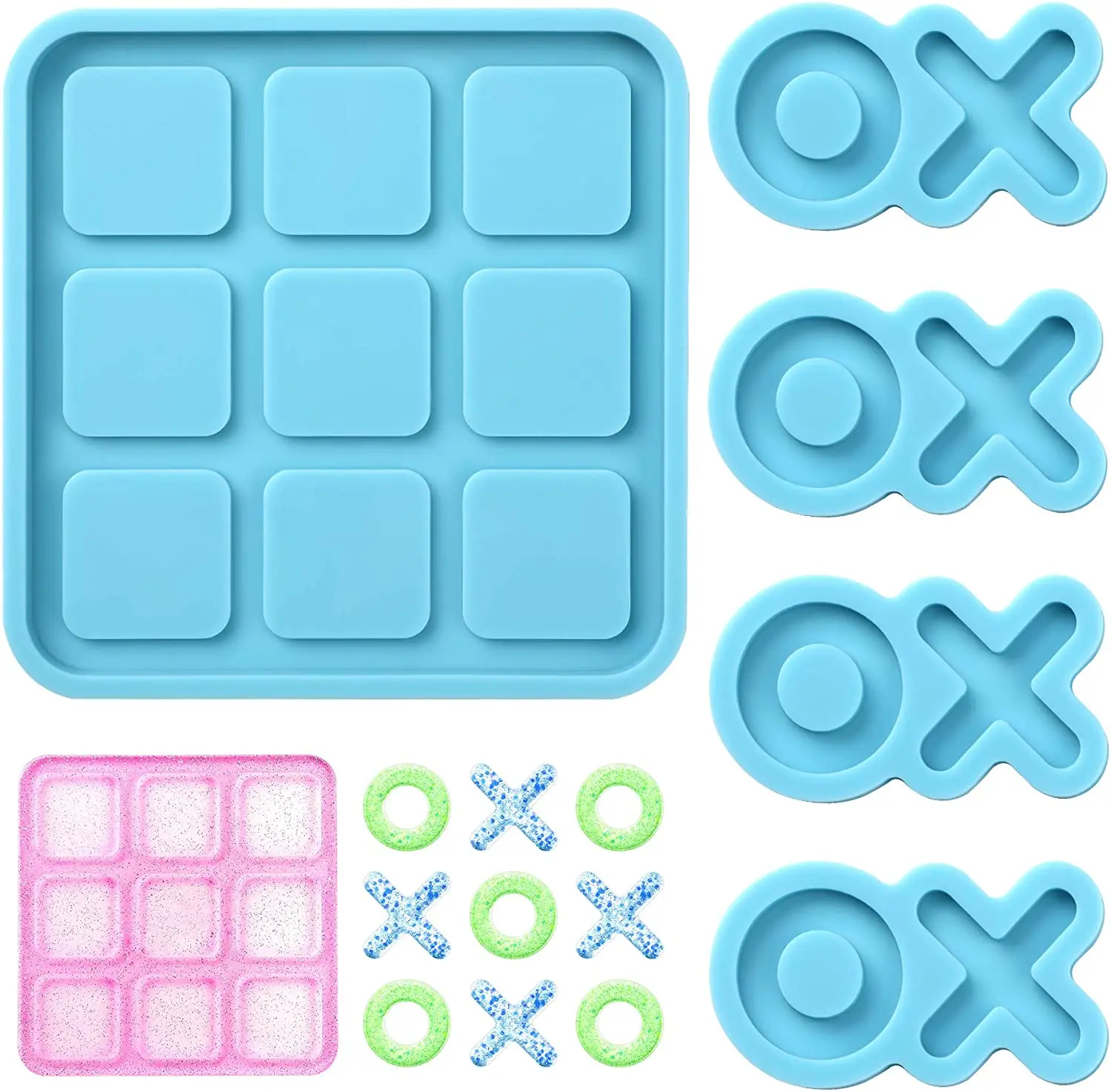 How to Create Resin TIC TAC TOE Board?