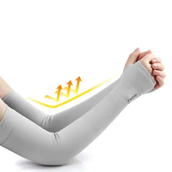 

Ice Fabric Cycling Sleeves for Arm Warmers Women Men UV Sun Protection Cover Running Driving Basketball Sports Sleeve(3pcs)