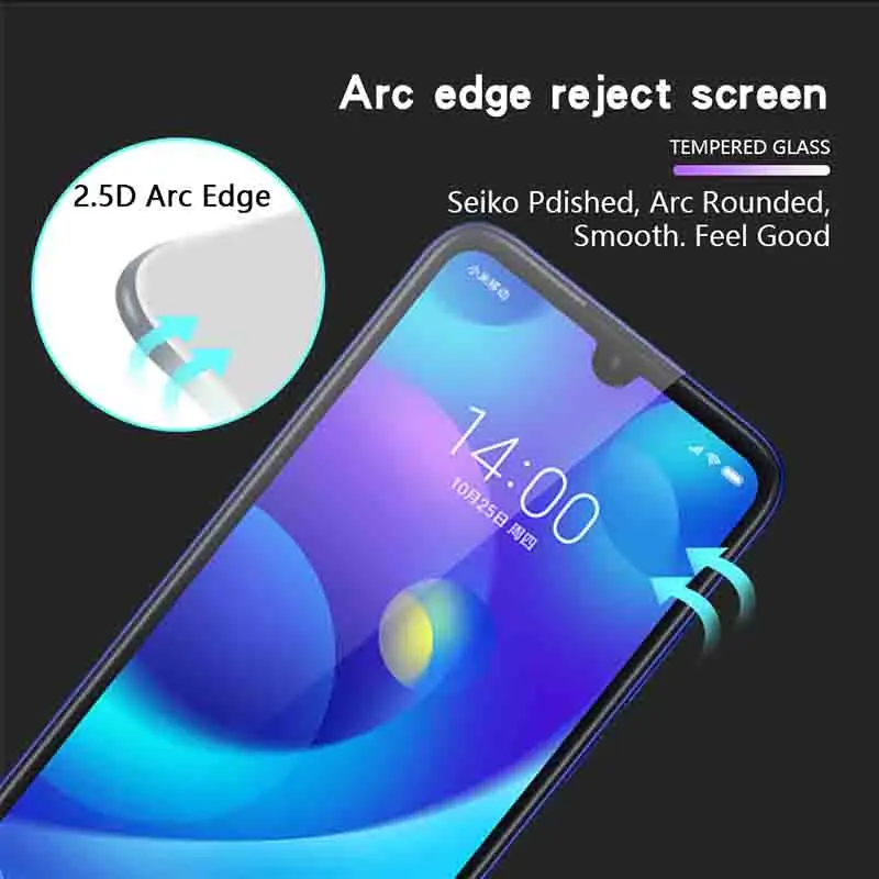 2 в 1 для Xiaomi Mi Play 5,8" Защита экрана из закаленного стекла на объектив камеры пленка для Xiaomi Mi Play защитное стекло
