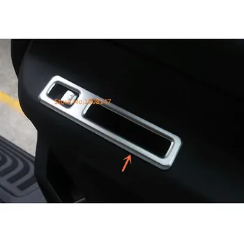 

For Mercedes Benz Vito W447 2017 2018 2019 Car ABS Chrome Handrail Armrest Door Window Glass Switch Button Panel Trim 4pcs