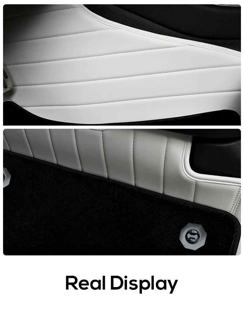Double Layers ECO Leather Material For Tesla Model 3 Tesla Model Y