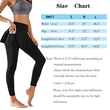 Yoga Pants With Built In Skirt