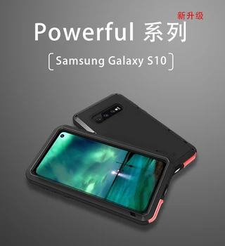 

LOVE MEI Metal phone shell Armor Case For Samsung Galaxy S10 shockproof dustproof waterproof Galaxy S10 Aluminum Phone Cover 5.9