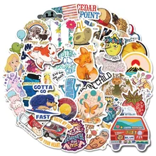 

10/30/50PCS Mix and Match Small Fresh Stickers, Graphic Mix and Match Children's Cartoon Cute Stickers Stickers Wholesale