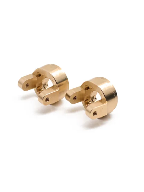 1/8 /10 YIKONG CNC Front Axle Brass C-seat Climbing Car YK4082/4102/6101 Modified Upgrade Parts Front Axle C-seat QT201133