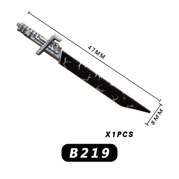 

Star wars Mandalorian military for 4cm mini dolls MOC sword gun weapons building blocks brick toys for children