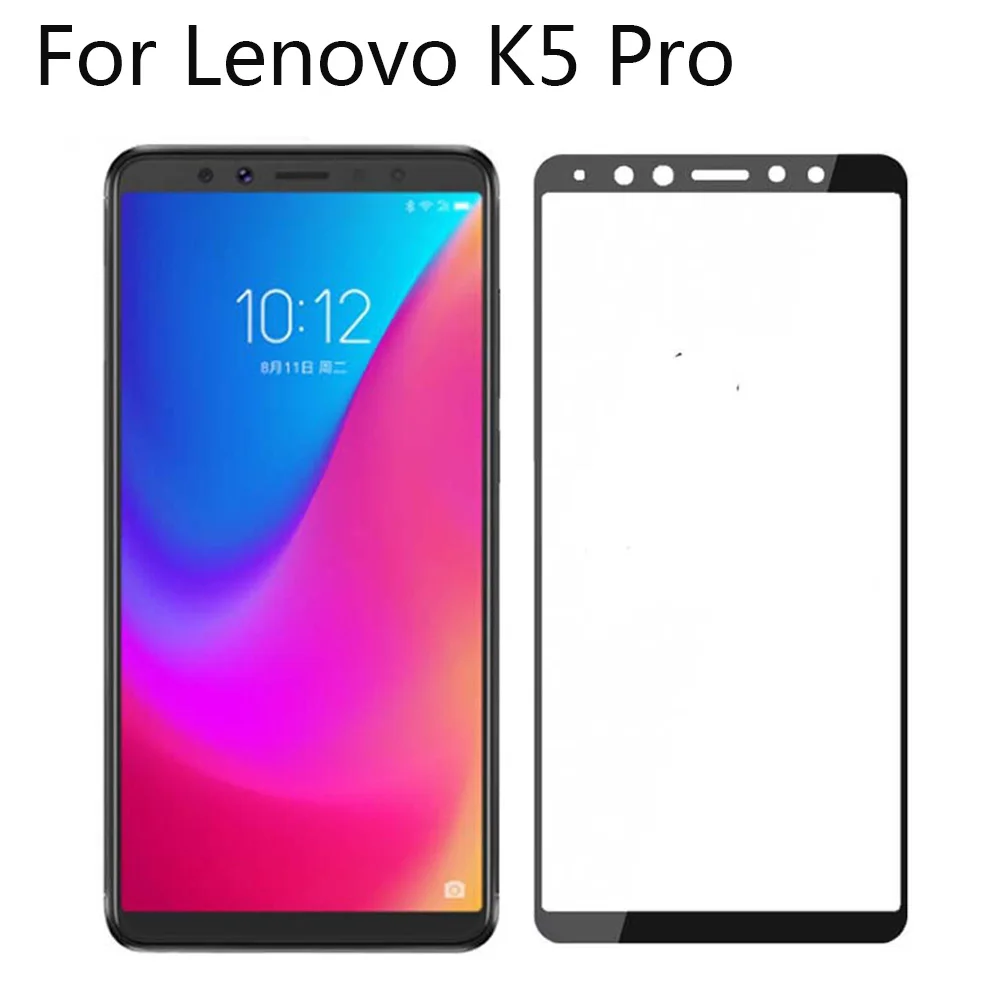 3D для lenovo K5 Play L38011 полное покрытие из закаленного стекла для K5 Pro L38041 Защита экрана для lenovo A5 L18011 защитная пленка - Цвет: For  K5 Pro L38041