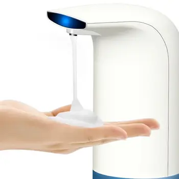 

Automatic Induction Touchless Foaming Soap Dispenser Hand Free Countertop Pump for Bathroom Kitchen Protable Cleaning