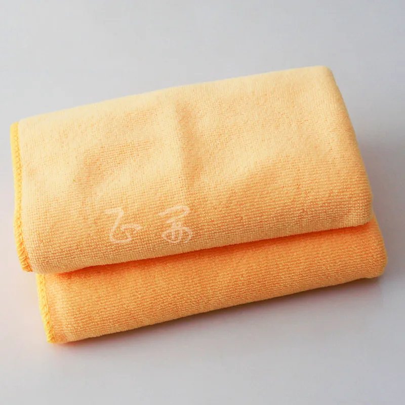 Быстросохнущее полотенце из микрофибры 35*75 см для путешествий, кемпинга, спорта, салона красоты, тренажерного зала, полотенце для ванной комнаты, банное полотенце для взрослых - Цвет: Цвет: желтый