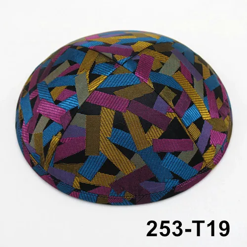 Парча 19 см kippot kipa Appaerl Аксессуары Шапки вязаные шапки beanie Kippah Jean Yarmullka