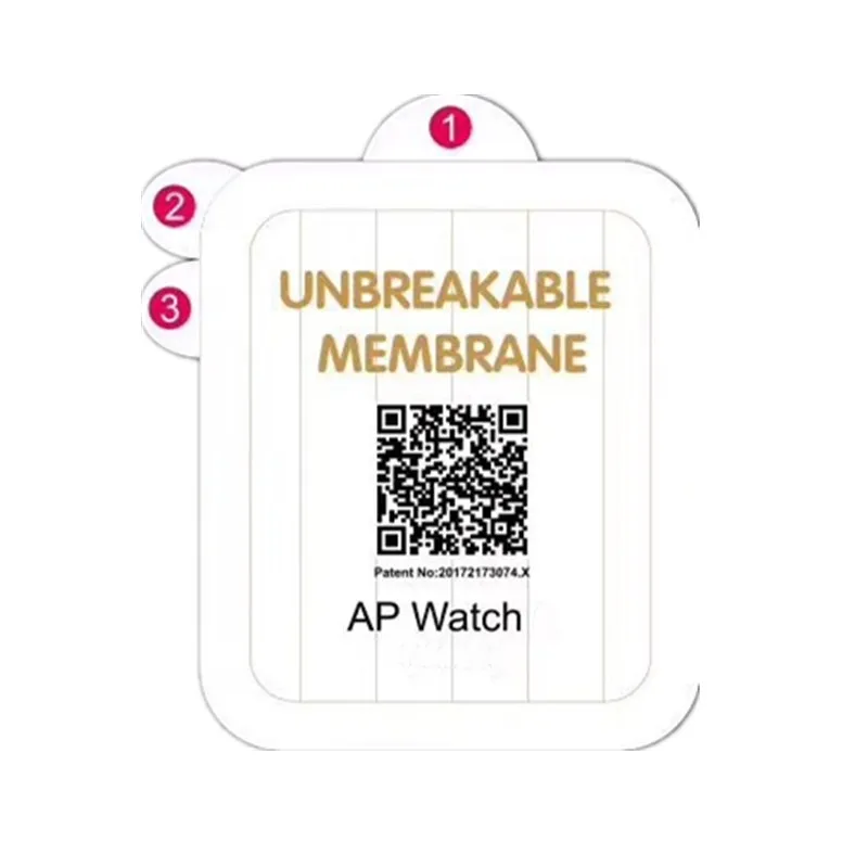 Защитная пленка для экрана с полным покрытием для iWatch 4 40 мм 44 мм Гидрогелевая Защитная пленка для Apple Watch 3 2 5 38 мм 42 мм(не стекло - Цвет: 1pcs