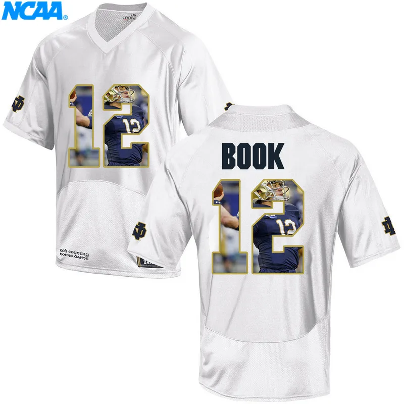 New Arrival High Quality Irish Book#12 College Sport T-shirt Jerseys S-XXXL - Цвет: 7
