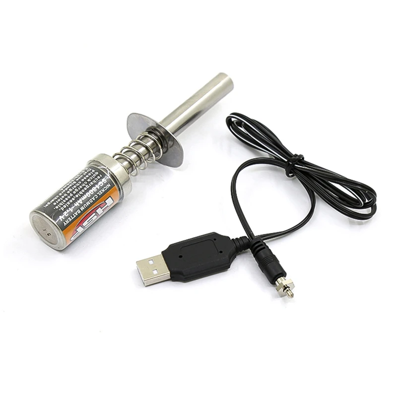 1.2 V 1800mah rechargeable glow plug starter Igniter ac charger for gas TDUK
