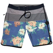 Мужские пляжные шорты, эластичная ткань, свободные, удобные, мягкие, для отдыха, отдыха, серфинга, спорта, тропического моря, отдыха, купальные плавки