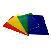 

Multicolor Acrylic Sheet PMMA Plexiglass Plate Organic Glass Polymethyl Methacrylate Plastic Board For DIY Home Thick 3/5mm