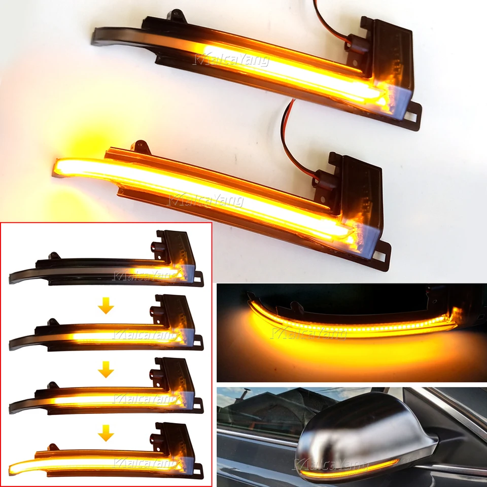 Lampe LED Indicateur De Clignotant Pour Rétroviseur Audi A3 A4 A5 S4 - Neuf, Marque 1A Auto Style
