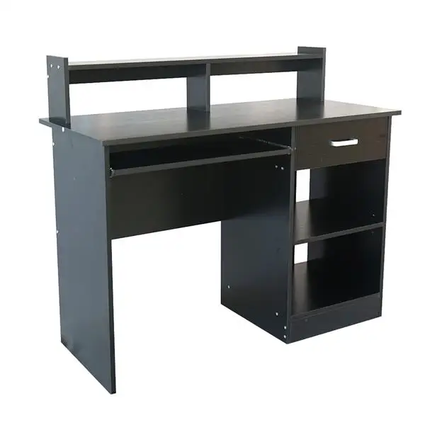 

General Style Modern E1 15MM Chipboard Computer Desk Black Concise, fashionable and practical desk Crafted from premium material