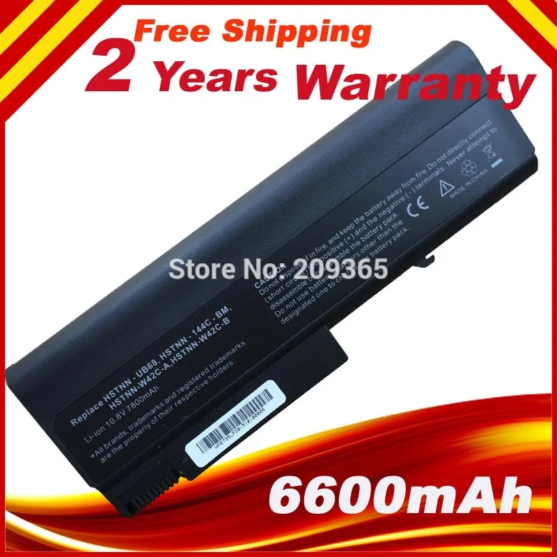 7800mah Аккумулятор для ноутбука hp EliteBook 6930p 8440p 8440w ProBook 6440b 6445b 6450b 6540b 6545b 6550b 6555b 6535 6535b