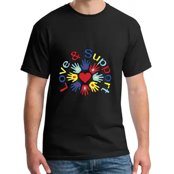 

Funny autism awareness tshirts men plus sizes s-5xl cool hiphop tops