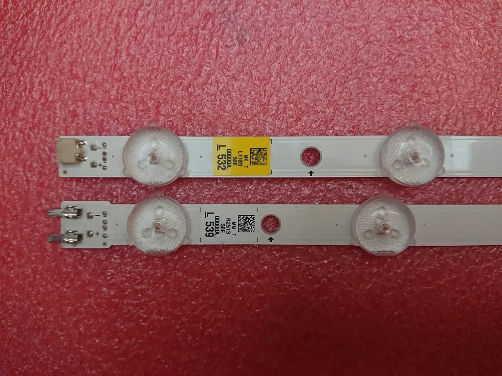 Комплект 8 шт. светодиодный подсветка полосы для samsung UN50J6200 BN96-28770A BN96-28771A BN96-35206A BN96-35207A BN96-000000A T500HVF02.2