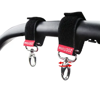 

Accessories for multi-purpose baby stroller Velcro powerful baby carriage hook shopping stroller Metal hook convenient Hook