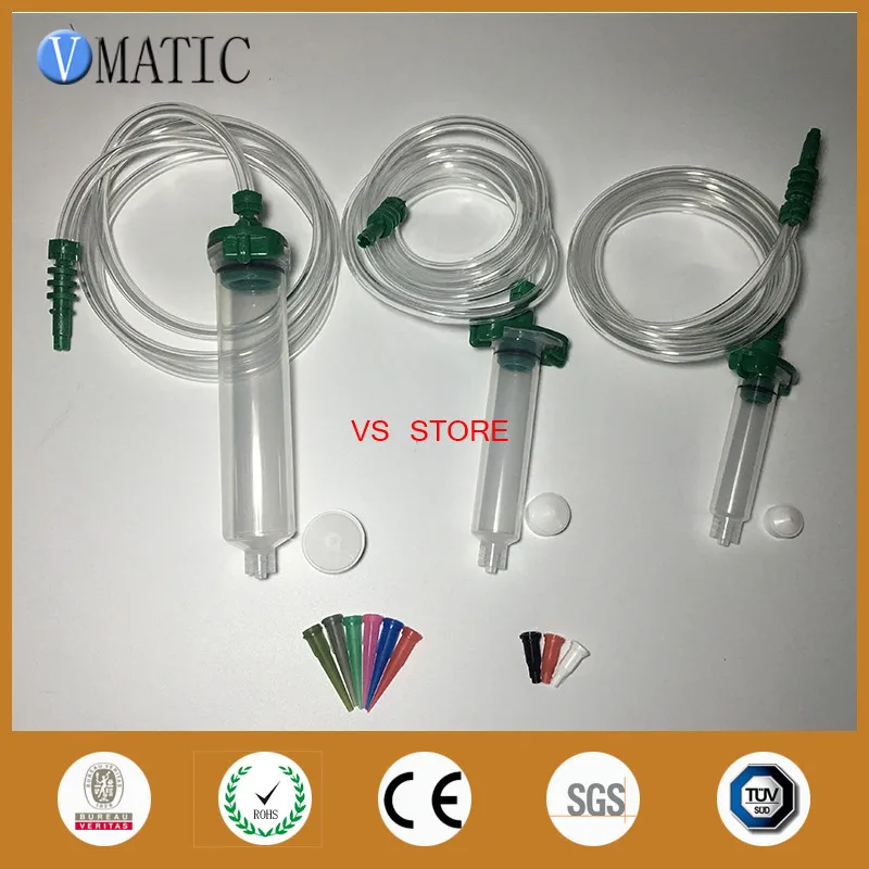 

Free Shipping Quality Liquid Dispenser Solder Paste Adhesive Glue Pneumatic Syringe + Dispensing Needle Tip