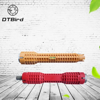 

1PC Yellow Red Multi-function Water Tank Wrench Screw Nut Wrench Double Head Fastening Dismounting Socket Wrench